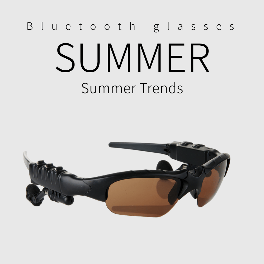 50 % de réduction – Lunettes polarisées Bluetooth 🕶️ pour sport 🏃‍♂️, musique 🎧 + protection solaire 🌞.
