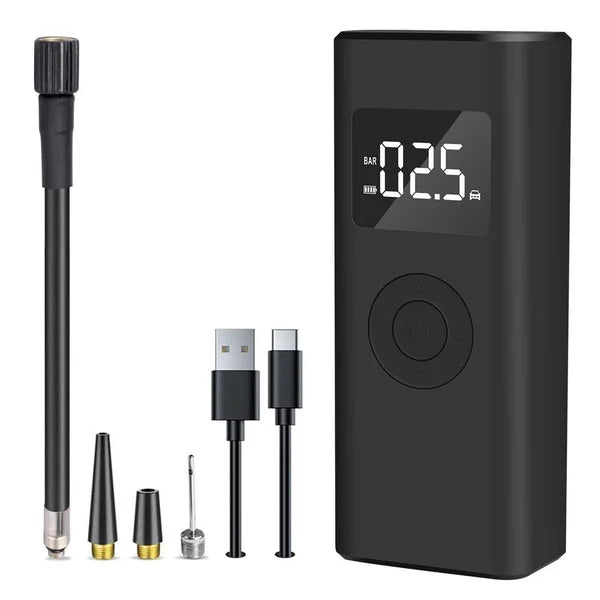 🎅Superbe cadeau de Noël🎁 Pompe à air pour pneus de voiture