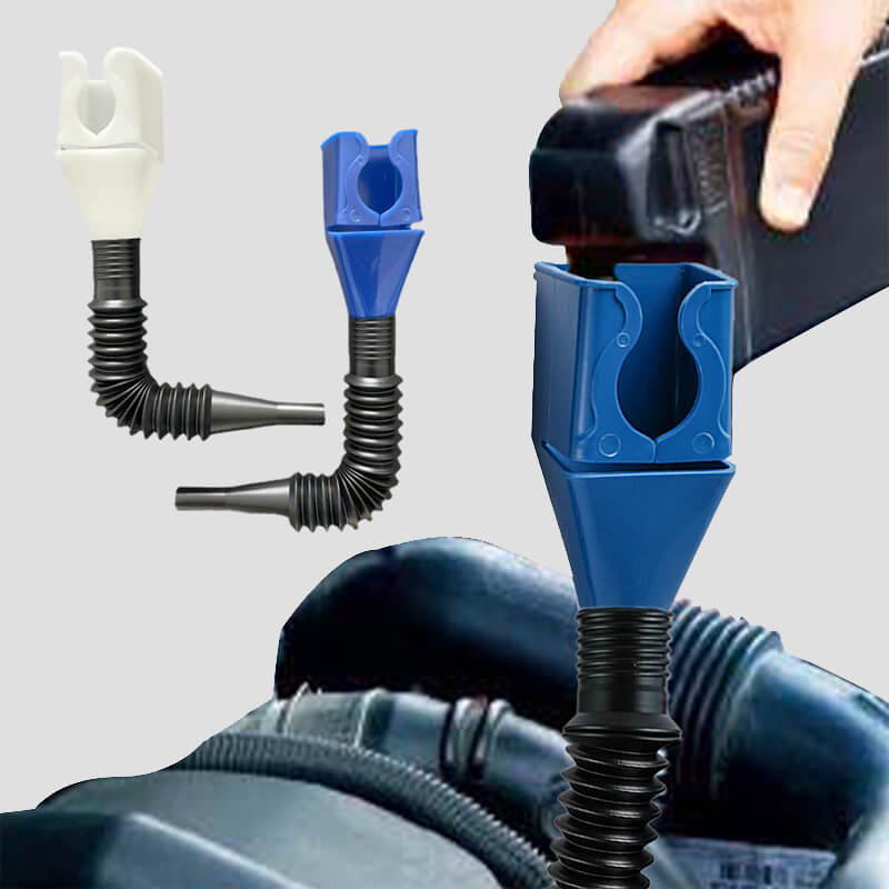 Entonnoir flexible de drainage
