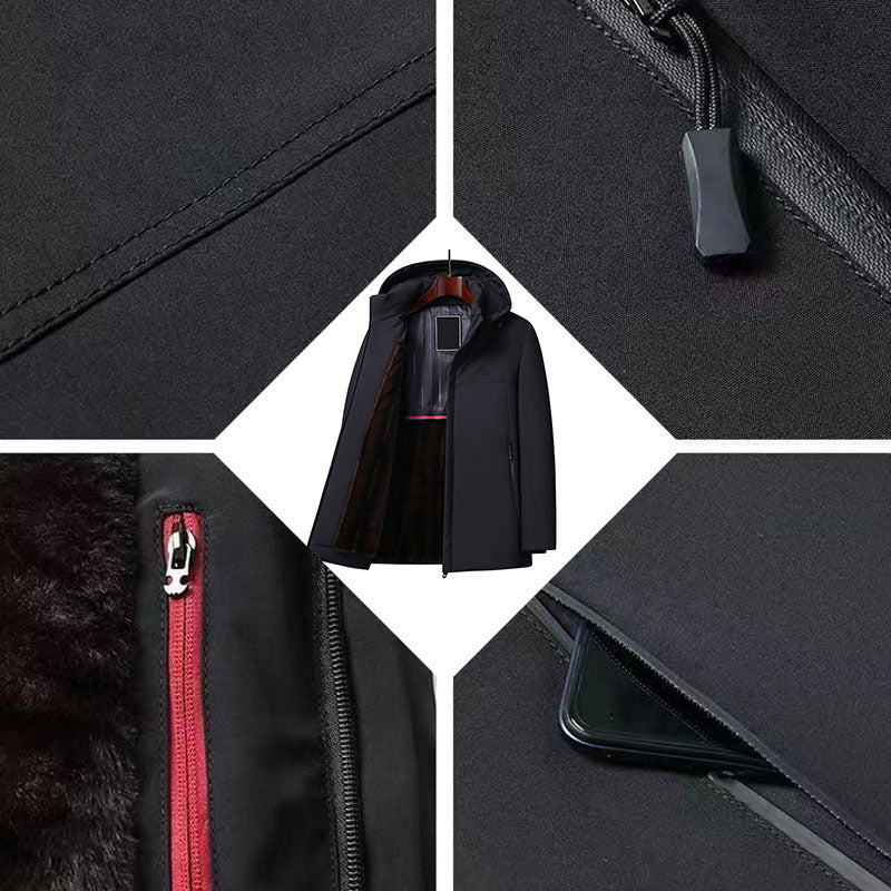 🧥 60% DE RÉDUCTION MAINTENANT ! 🔥 Parka Homme Capuche - Isolant & Imperméable, Confort Ultime pour l'Hiver 🚚 LIVRAISON GRATUITE