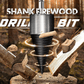 🛠️⚡The Professional Upgrade for Firewood Prep. Durable Drill Set Makes Quick Work of Logs.