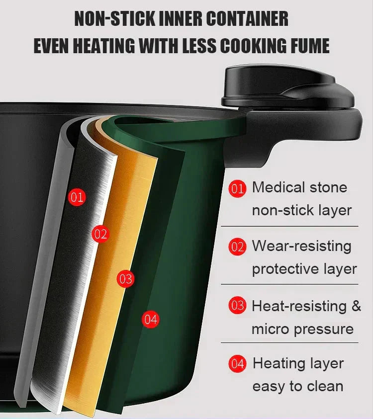 Soldes : 50 % de réduction !🍲 Mijoteuse à micro-pression 🍲