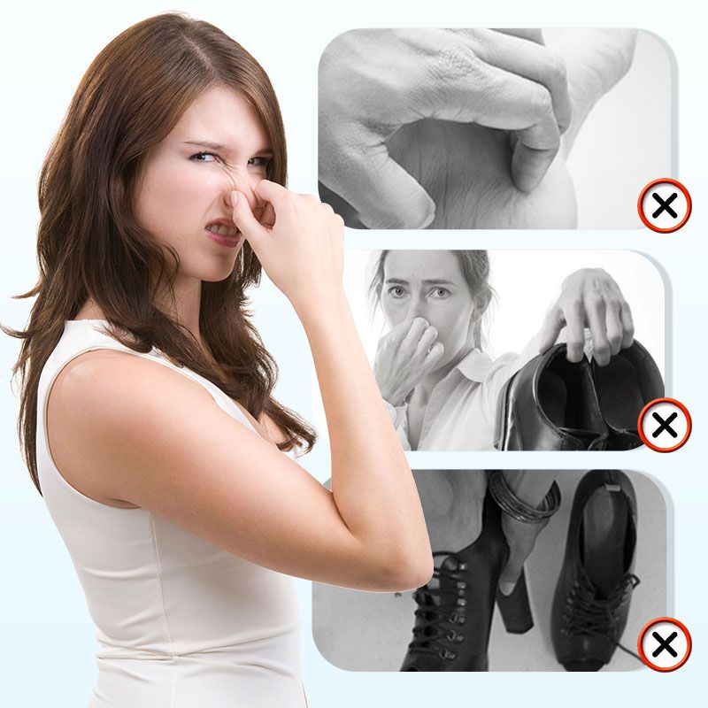 Spray antibactérien et désodorisant pour chaussures et chaussettes