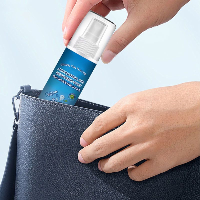 Spray antibactérien et désodorisant pour chaussures et chaussettes