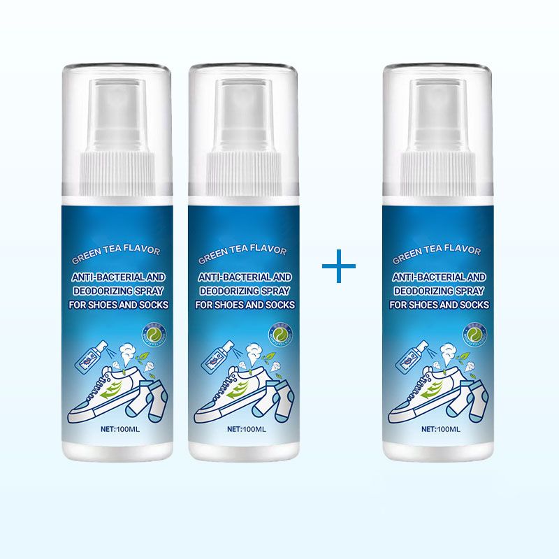 Spray antibactérien et désodorisant pour chaussures et chaussettes