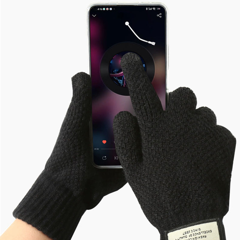 Gants tricotés rechargeables USB à chauffage électrique
