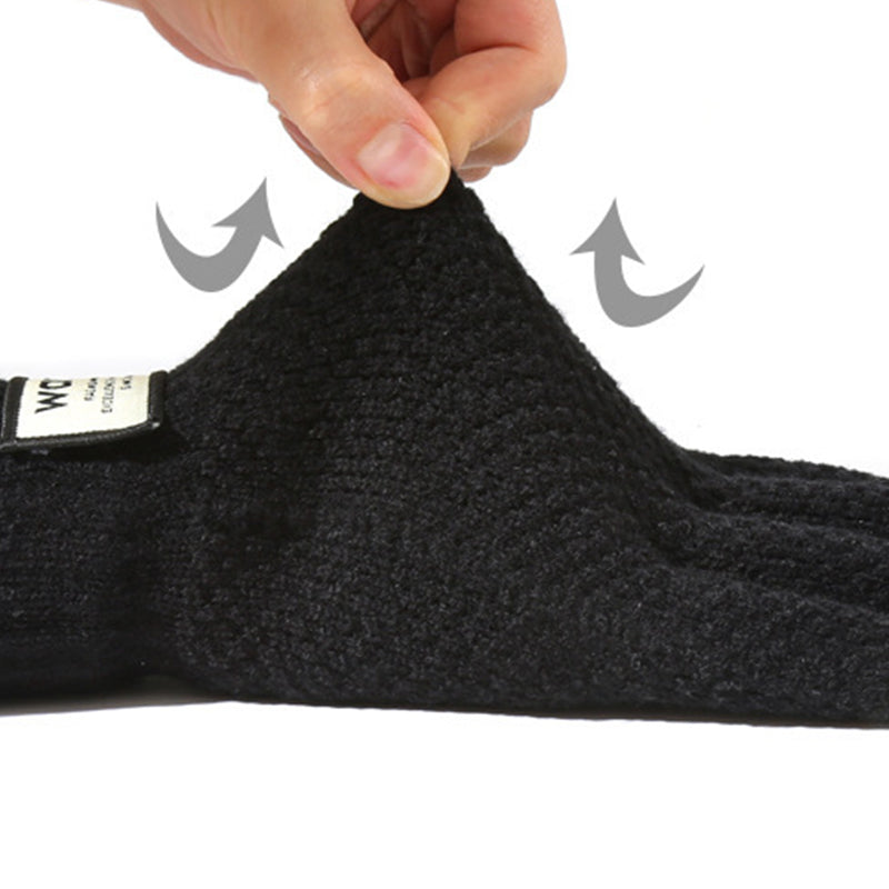 Gants tricotés rechargeables USB à chauffage électrique