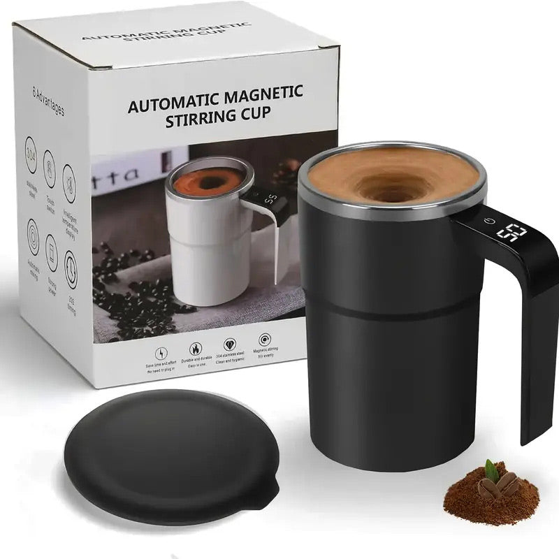 💥Soldes de Noël 50 % ☕🔋Ensemble de tasses à café rechargeables avec agitateur magnétique automatique⚡