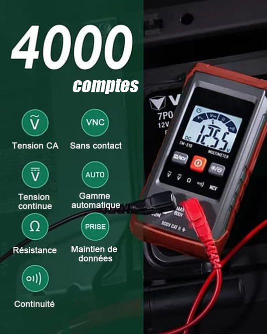 🔥Vente des 3 derniers jours-50 % de réduction🔥Multimètre digital