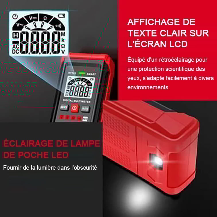 🔥Vente des 3 derniers jours-50 % de réduction🔥Multimètre digital