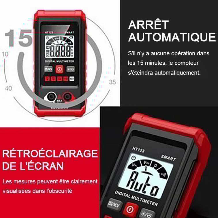 🔥Vente des 3 derniers jours-50 % de réduction🔥Multimètre digital