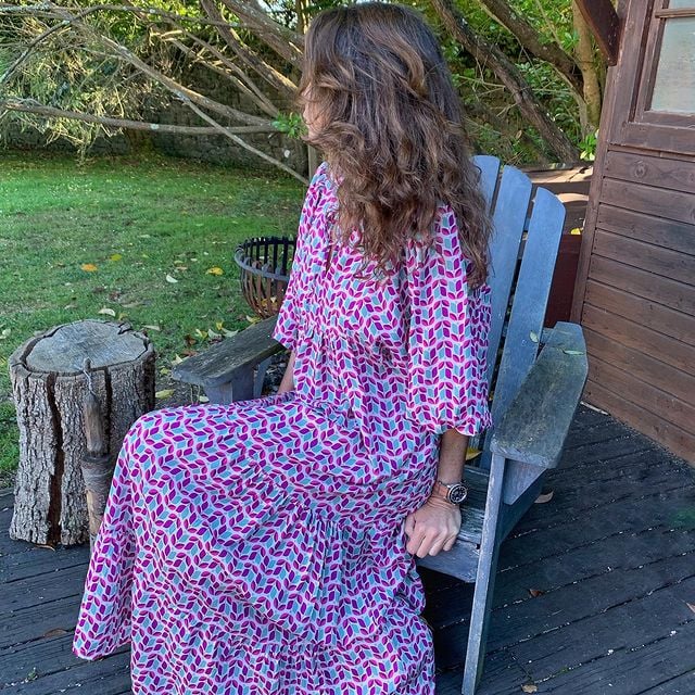 🌸Grande réduction de prix🌸Robe Maxi Bohème Élégante à Manches Bouffantes pour Femmes