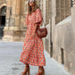 🌸Grande réduction de prix🌸Robe Maxi Bohème Élégante à Manches Bouffantes pour Femmes
