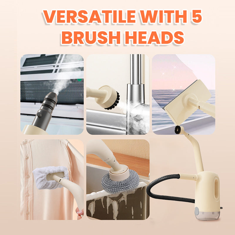 🚿Nettoyeurs vapeur pour la maison - Meilleur prix!🔥 ✔️ Vapeur à 3 000 PSI et 120 °C – Élimine la saleté et les bactéries en quelques secondes ✔️ 9 buses multifonctions – Convient pour la voiture, la cuisine, la terrasse et plus encore