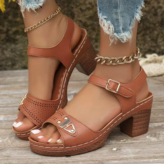 🔥offre limitée dans le temps👠Sandales à talons hauts pour femmes