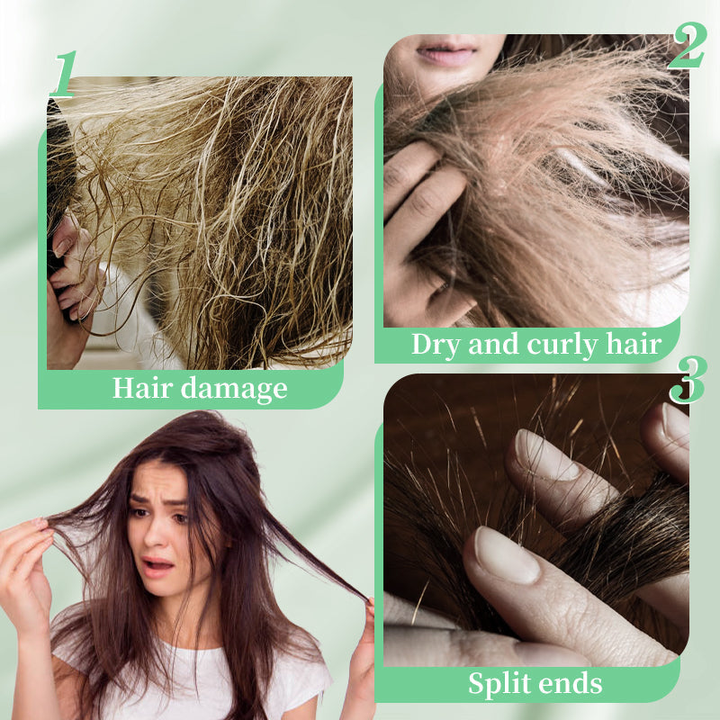 ✨ Profitez de 50% de réduction - revitalisant lissant pour cheveux secs et abîmés