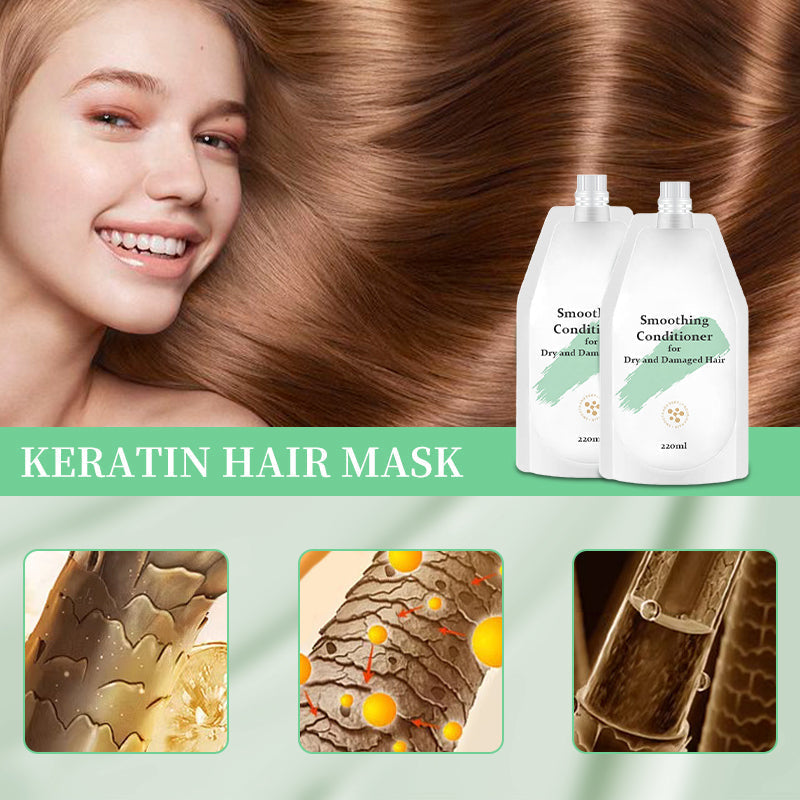 ✨ Profitez de 50% de réduction - revitalisant lissant pour cheveux secs et abîmés