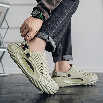 ✨✨Sandales slip-on respirantes pour hommes👣 Deux façons de porter une paire de chaussures👣