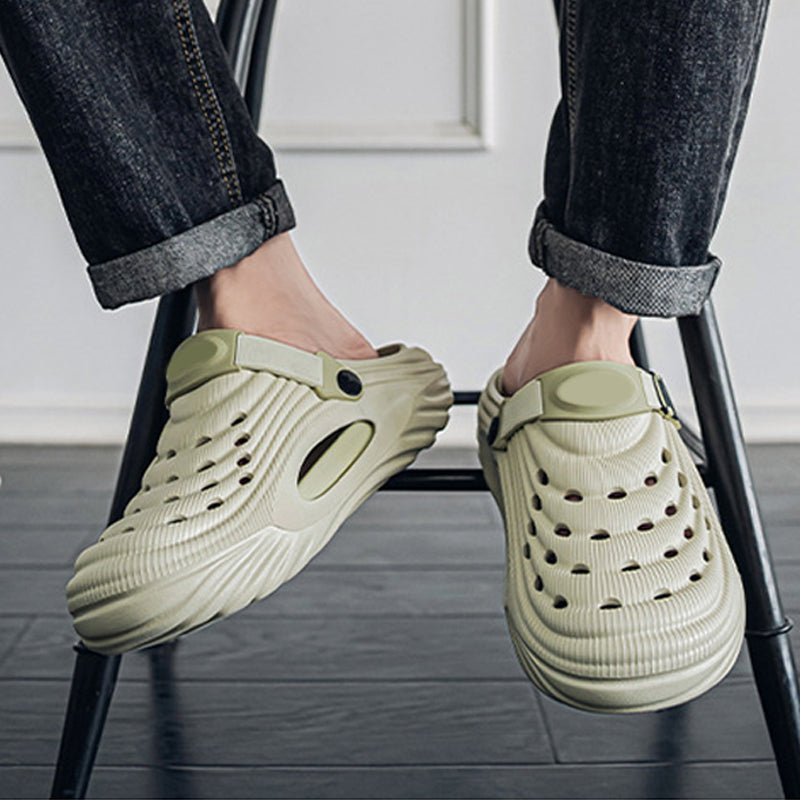 ✨✨Sandales slip-on respirantes pour hommes👣 Deux façons de porter une paire de chaussures👣