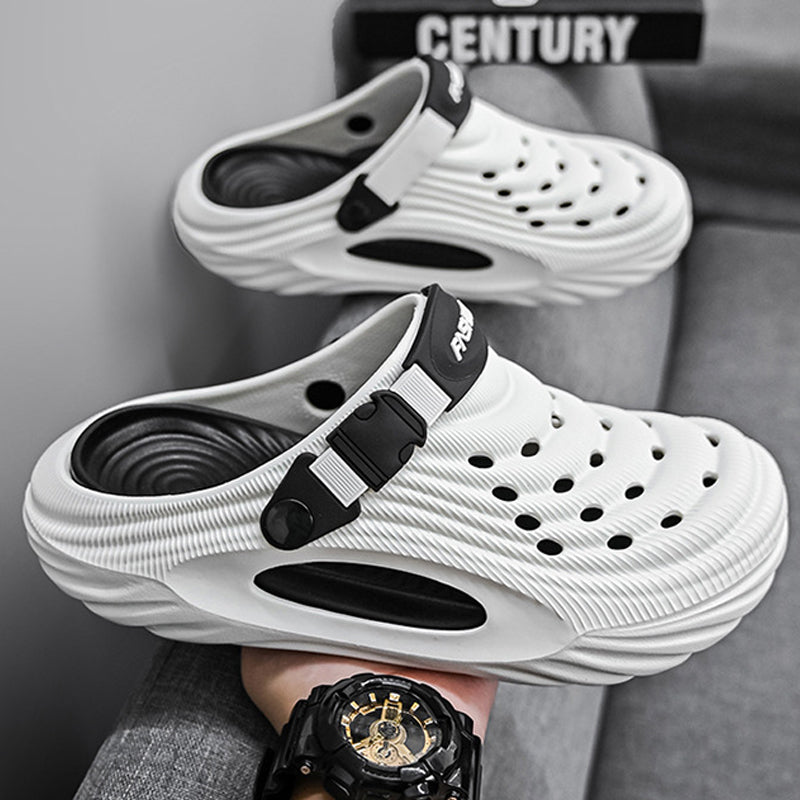 ✨✨Sandales slip-on respirantes pour hommes👣 Deux façons de porter une paire de chaussures👣