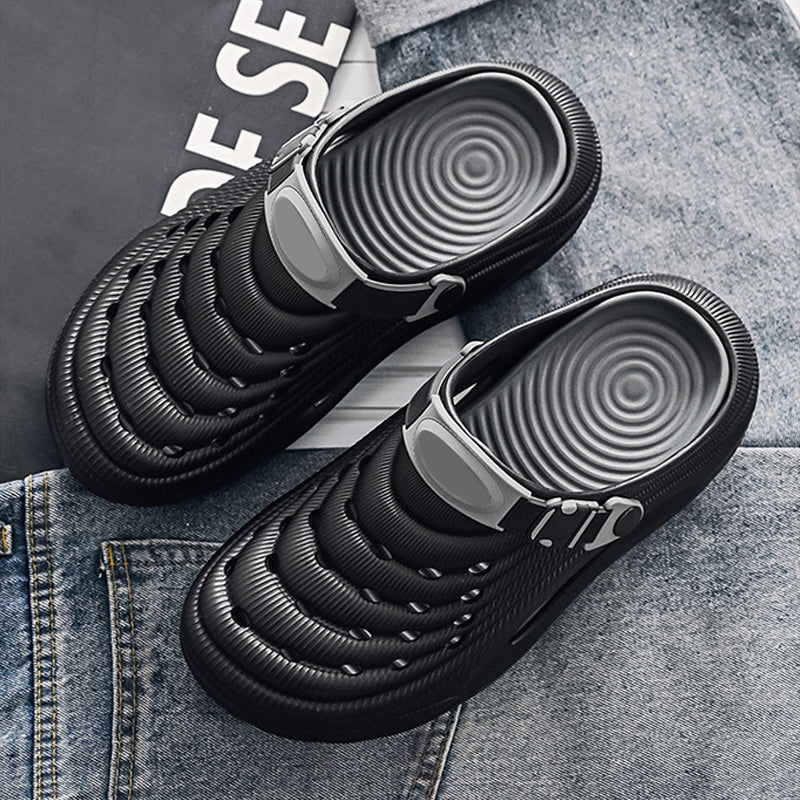 ✨✨Sandales slip-on respirantes pour hommes👣 Deux façons de porter une paire de chaussures👣