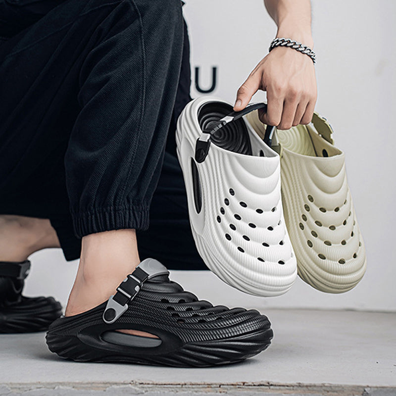 ✨✨Sandales slip-on respirantes pour hommes👣 Deux façons de porter une paire de chaussures👣