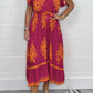 🔥Vente chaude🔥Robe d'été grande taille à manches volantées et col en V po