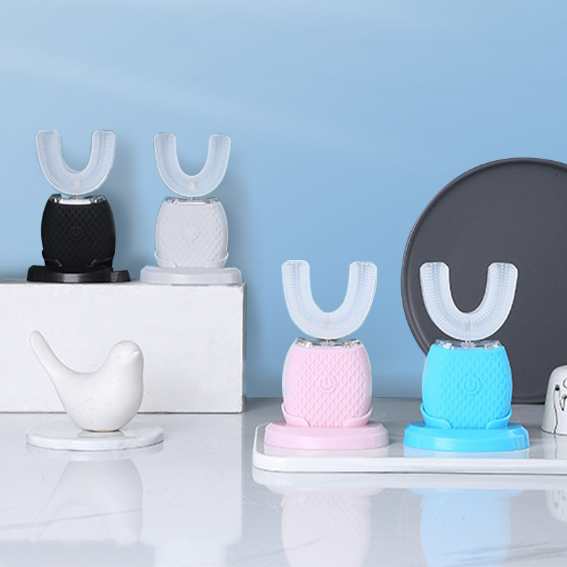 🦷Soins sécuritaires🪥Brosse à dents électrique Sonic 360° en forme de U pour(🔥55% de réduction)