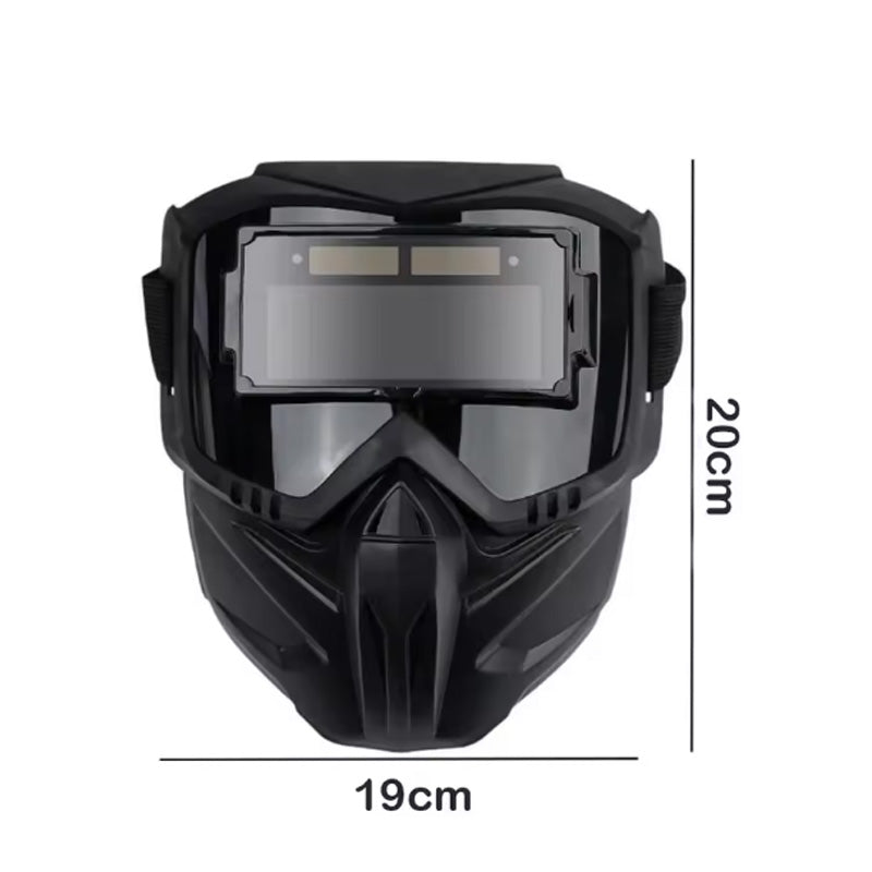 🛡️ 50% RABATT 2025 VENTES CHAUDES! ✨ Casque de Soudage à Assombrissement Automatique - Protection UV/IV avec Réglage Rapide 1/1/1/1 pour Sécurité Maximale 🔥👁️