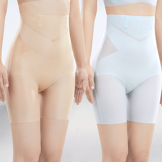 Shorty respirant taille haute gainant pour femme