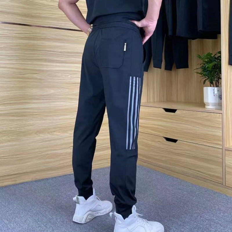 Hommes High Stretch Haut à manches courtes & Pantalon de jogging Set de 2 pièces