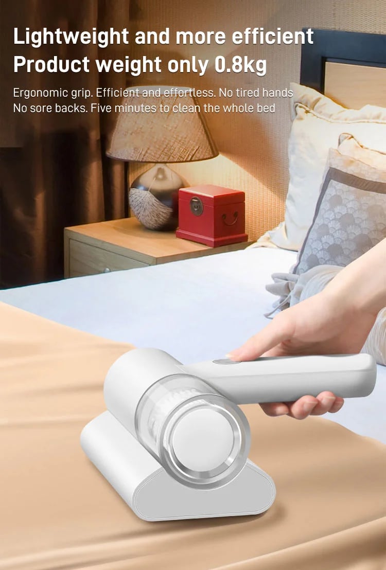 🛏️ 50% DE RÉDUCTION ! 🌿 Appareil Anti-Acariens HF - Élimine 99% des Allergènes dans Matelas/Tapis, Sans Produits Chimiques, Léger et Silencieux 🧹📦