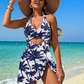 🌺Maillot de bain de plage sexy avec liens sur les côtés🩱