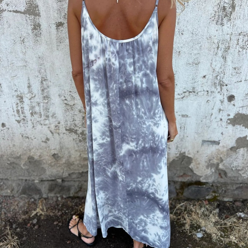 🎉🛍️Promotion chaude 50 % OFF🥻Femmes Tie Dye Dégradé Couleur Imprimé Spagh