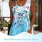 Robe d'Été Sans Manches à Motifs Floraux pour Femme