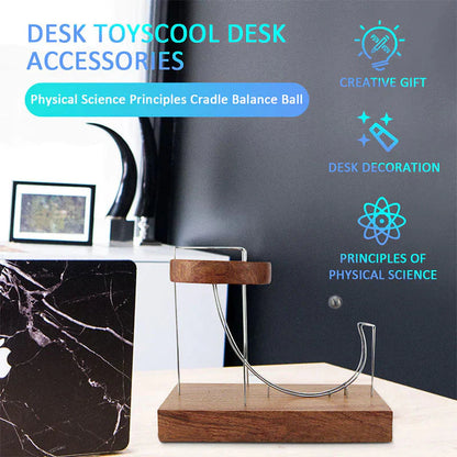 Ornement Kinetic Art Perpetual Motion Marble Machine