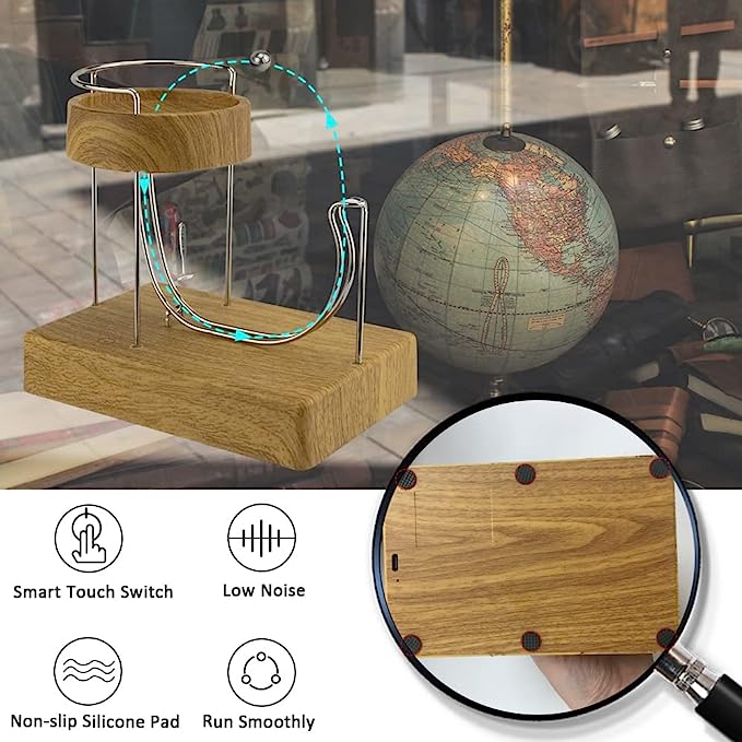 Ornement Kinetic Art Perpetual Motion Marble Machine