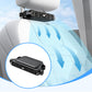Car Seat Fan - USB Connectivity, Dual Turbines, Powerful Airflow