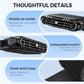 Car Seat Fan - USB Connectivity, Dual Turbines, Powerful Airflow
