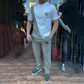 🏃‍50% de réduction🔥Ensemble décontracté homme col ras du cou et pantalon