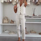 Ensemble Élégant pour Femme – Haut Sans Manches et Pantalon