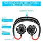 ✨ Portable Hanging Neck Fan