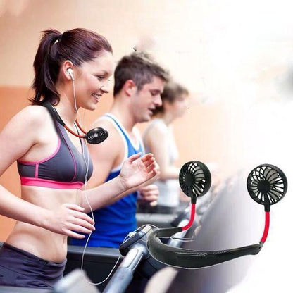 ✨ Portable Hanging Neck Fan