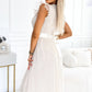 🥰Robe mi-longue trapèze en dentelle pour femme succès