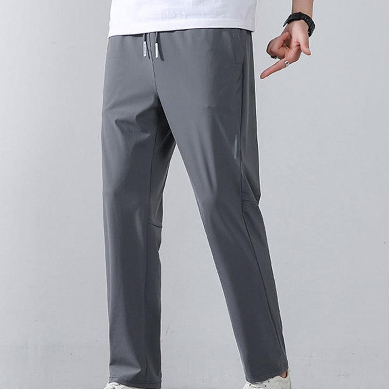 Pantalon de sport léger pour hommes avec poches zippées