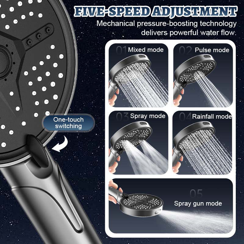 Douche à main multifonctionnelle à haute pression🚿💦