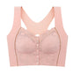 Soutien-gorge confortable sans armatures à fermeture frontale pour femme