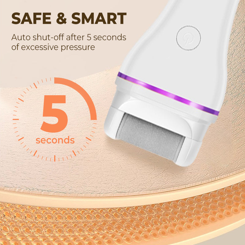 🎁 Temps limité 50% ✨ Éliminateur électrique sans fil à 2 vitesses avec 2 têtes de remplacement