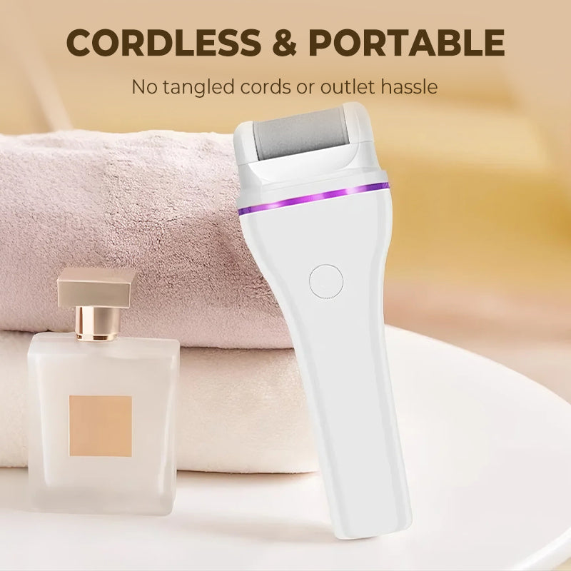 🎁 Temps limité 50% ✨ Éliminateur électrique sans fil à 2 vitesses avec 2 têtes de remplacement