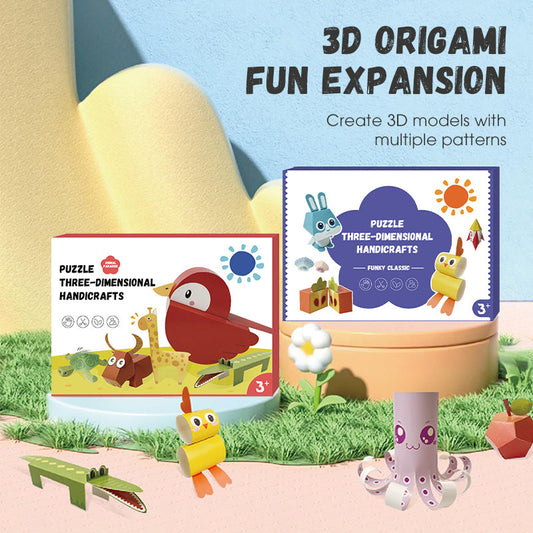 ⏳Spécial à durée limitée⏰Livre d’Origami 3D fait main 🎨✨ -50 % dès maintenant – Ne ratez pas cette offre créative !